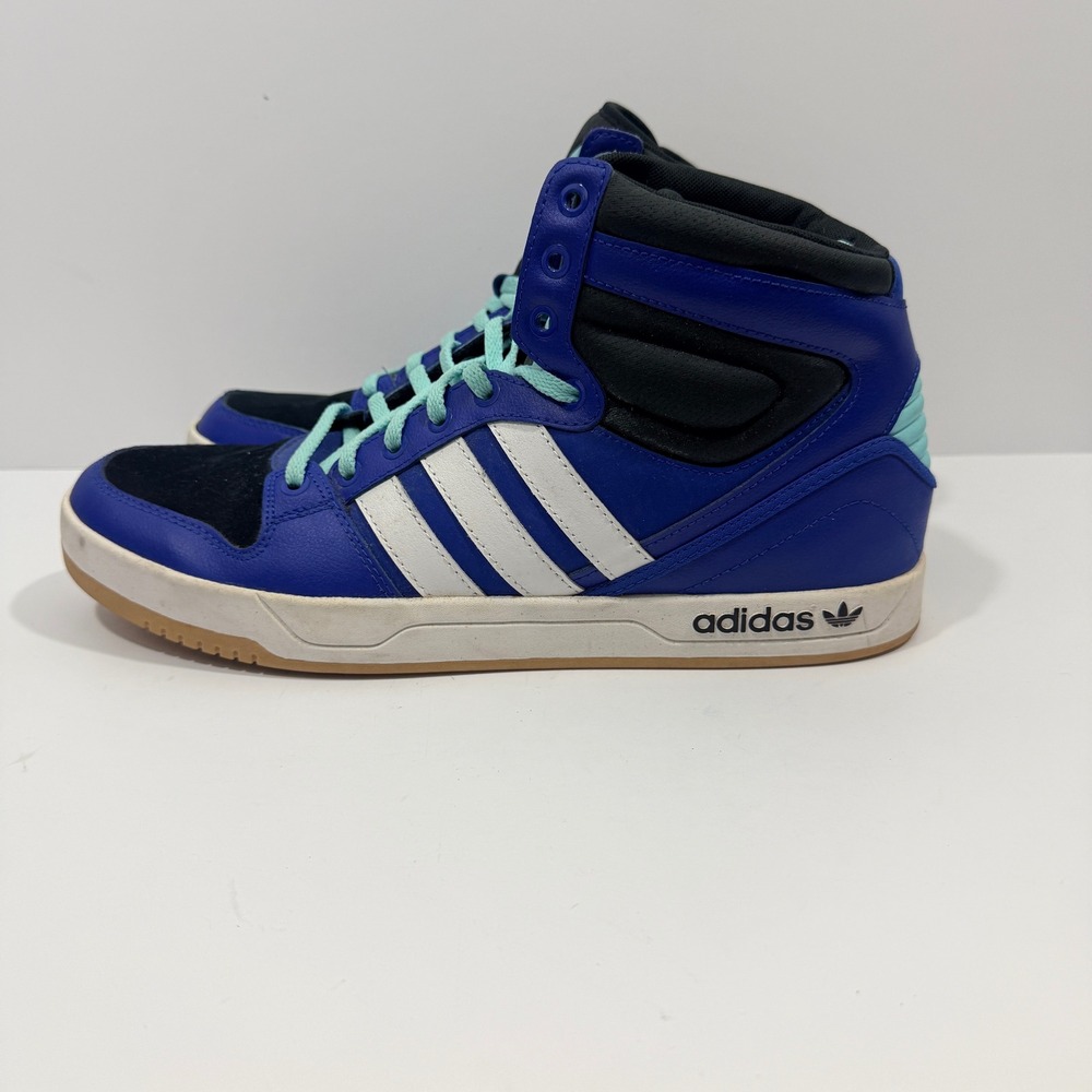 Adidas High Top Sneakers Mens Size 12 Blue G99444 Originals Basketball